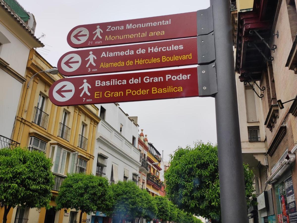 Estudio Rufina.Tranquilidad ,Alameda De Hercules! Sevilla Dış mekan fotoğraf